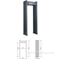 High sensitivity work-through metal detector doors